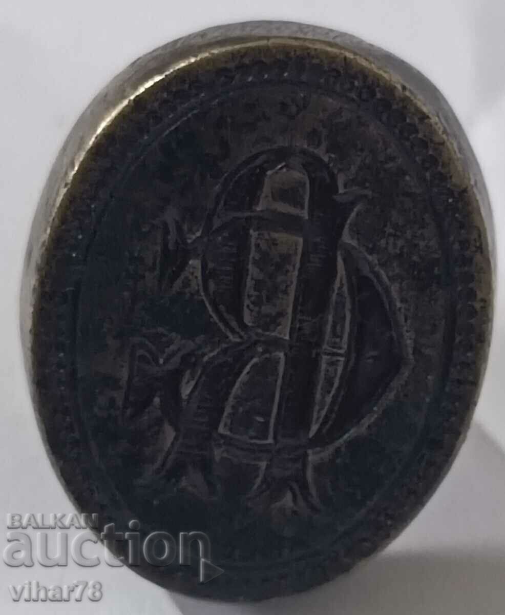 Licitație Sigiliu vechi de bronz Licitație Sigiliu vechi de bronz