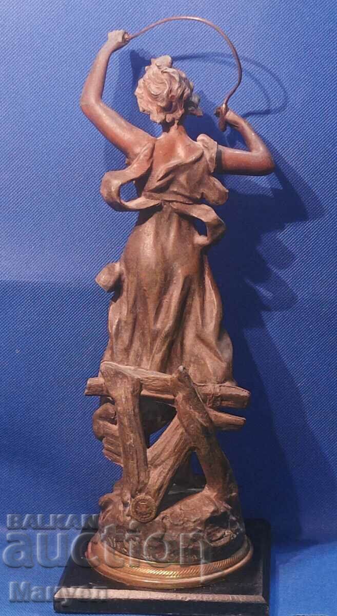 Delivery of Old sculpture of "FABRICATION FRANCAISE, PARIS". Delivery of Old sculpture of "FABRICATION FRANCAISE, PARIS".