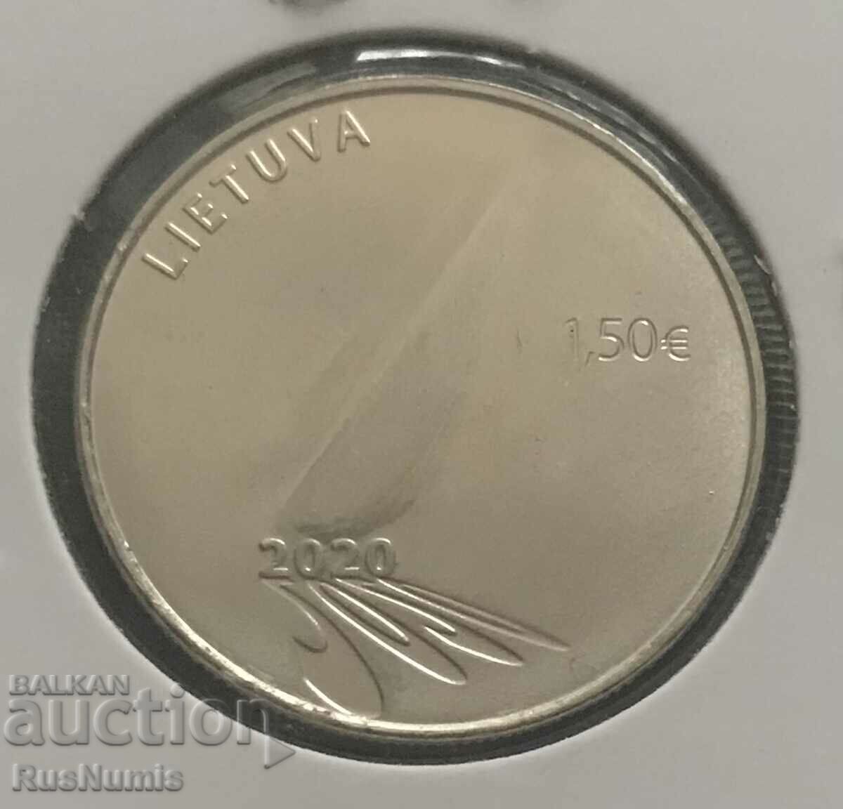 Lithuania.1.5 euro 2020. Hope.UNC. with price 9.80 BGN | € 5.01 Lithuania.1.5 euro 2020. Hope.UNC. with price 9.80 BGN | € 5.01