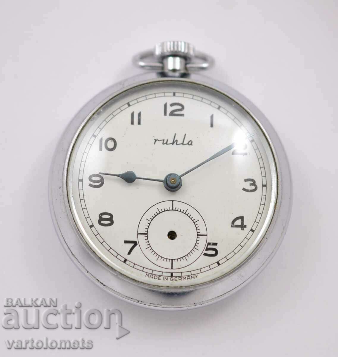 Vintage ρολόι τσέπης RUHLA - δεν λειτουργεί