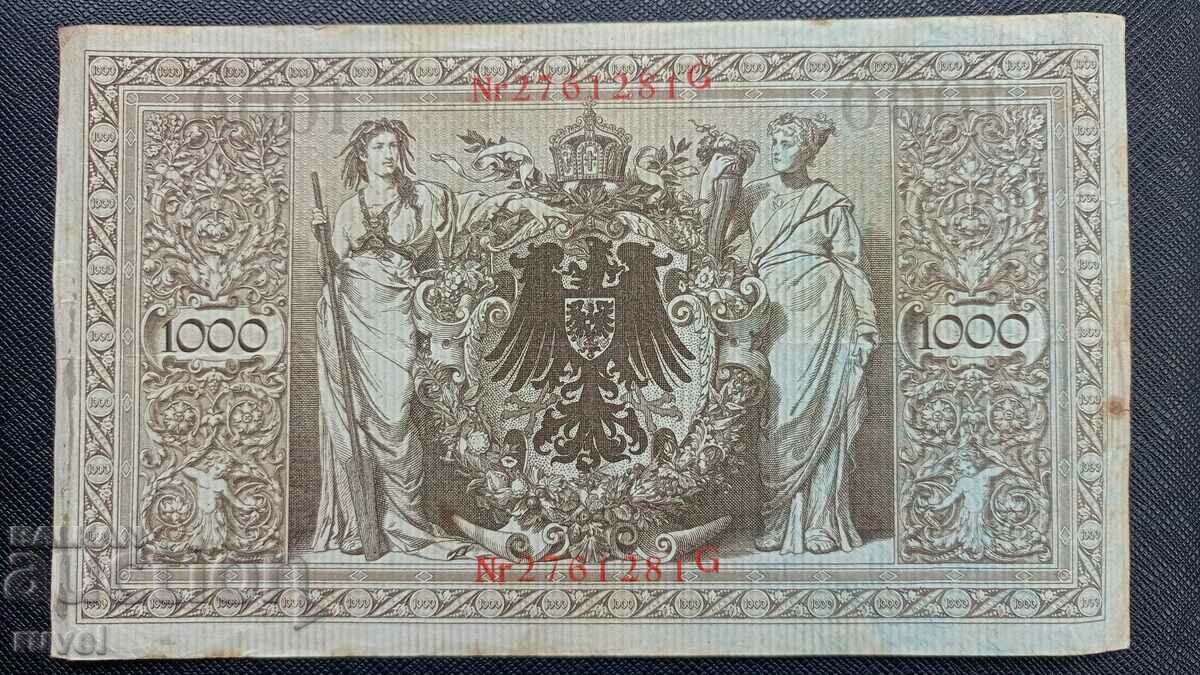 Germany, 1000 marks 1910 with price 10.00 BGN | € 5.11 Germany, 1000 marks 1910 with price 10.00 BGN | € 5.11