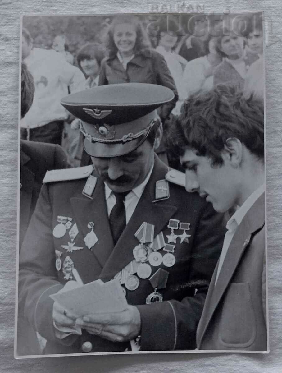 GEORGI IVANOV COSMONAUT BULGARIA PHOTO 1979