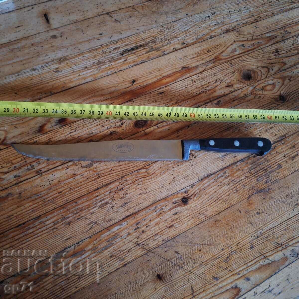 Стар Френски нож Sabatier-3