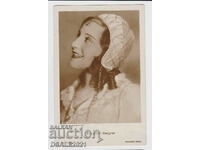 παλιά ηθοποιός καρτ ποστάλ Elisabeth Bergner /52831