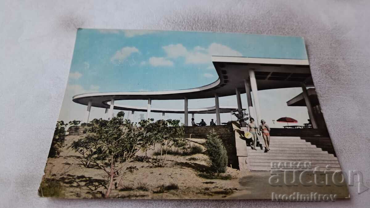 Пощенска картичка Слънчев бряг Хотел Орфей 1960