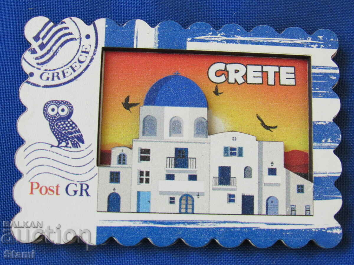 Delivery of 3D magnet of Crete island, Greece-series-1 Delivery of 3D magnet of Crete island, Greece-series-1