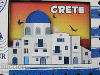 3D magnet of Crete island, Greece-series-1