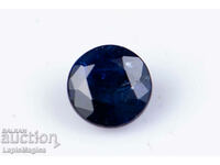 Blue Sapphire 0,28ct 3,4mm Θερμαινόμενο Στρογγυλό Κοπή #1