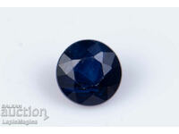 Blue Sapphire 0,27ct 3,4mm Θερμαινόμενο Στρογγυλό Κοπή #2