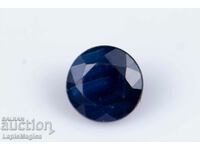 Blue Sapphire 0,22ct 3,4mm Θερμαινόμενο Στρογγυλό Κοπή #5