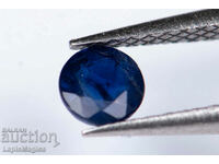 Blue Sapphire 0,22ct 3,4mm Θερμαινόμενο Στρογγυλό Κοπή #8