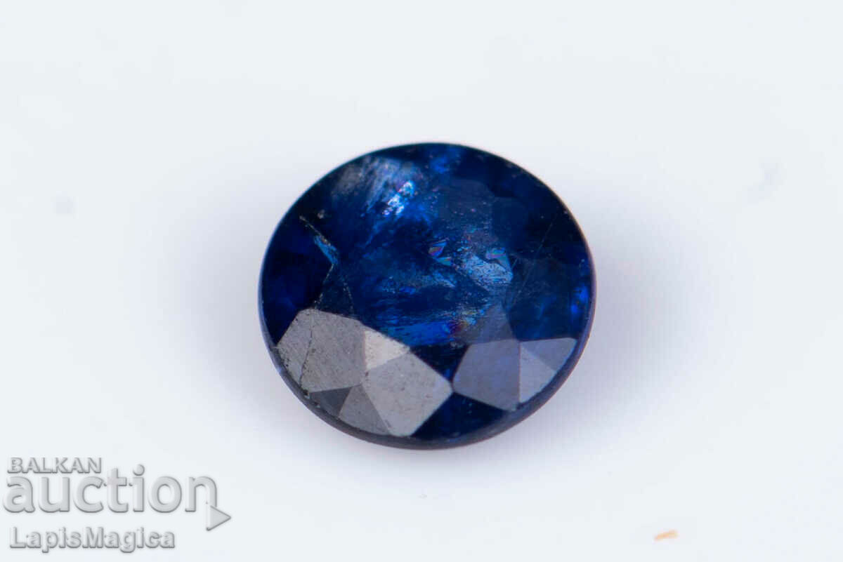 Blue Sapphire 0,18ct 3,4mm Θερμαινόμενο Στρογγυλό Κόψιμο #10