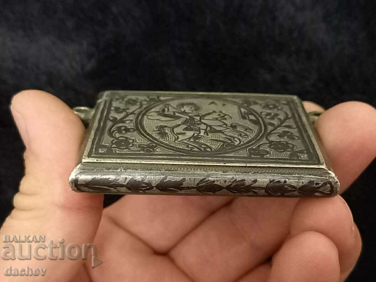 Στολή Vazrojdenska Srebarna NIELO Reliquary 19th Century - 6