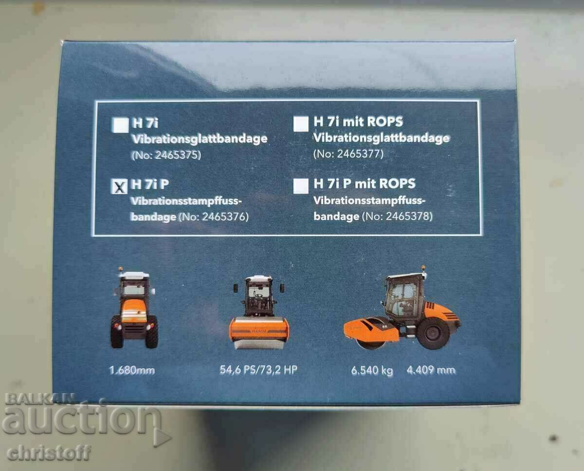 Delivery of Lot of HAMM H7i 1/50 roller models Delivery of Lot of HAMM H7i 1/50 roller models