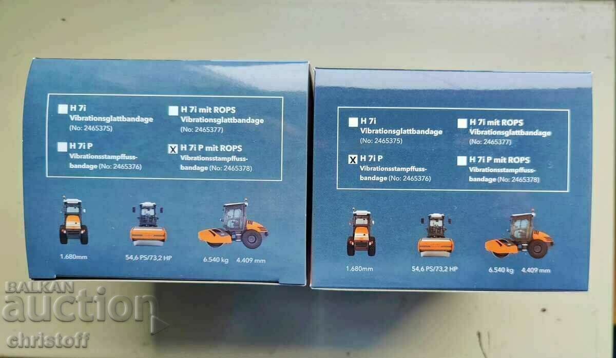 Lot of HAMM H7i 1/50 roller models - 5 Lot of HAMM H7i 1/50 roller models - 5