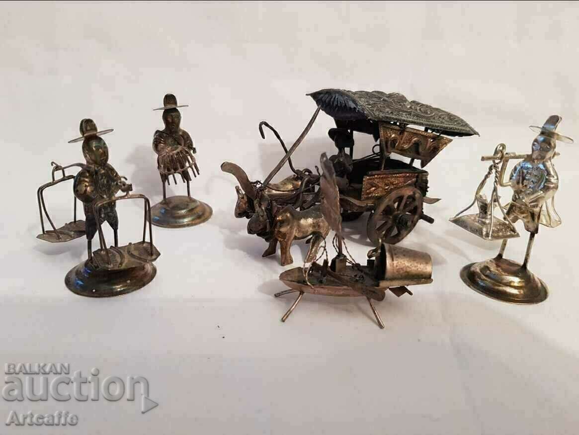 Figurine din argint și placate cu argint Figurine din argint și placate cu argint