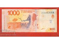 ARGENTINA ARGENTINA 1000 Peso issue issue 2022 letter RA