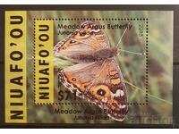 Niafou 2015 Fauna/Animals/Butterflies Block €70 MNH