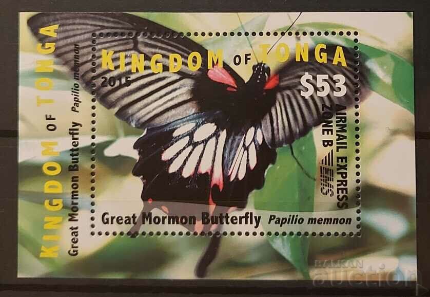 Tonga 2015 Fauna/Animals/Butterflies Block 53 MNH €