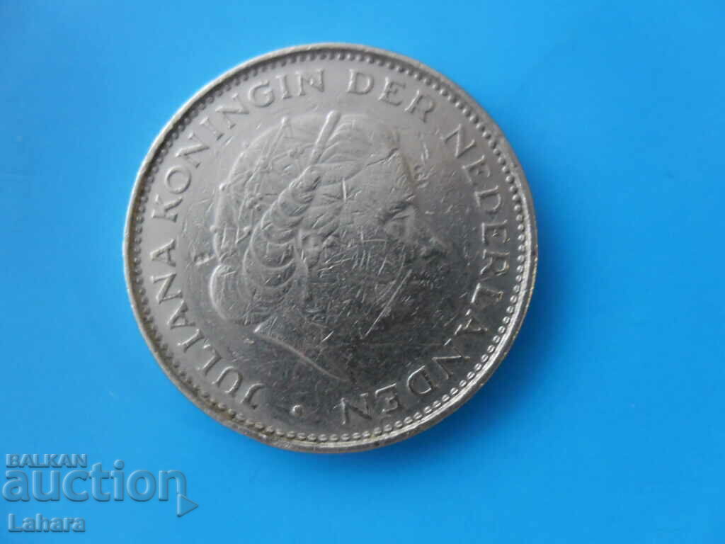 2 1/2 guilders 1972 Netherlands with price 1.85 BGN | € 0.95