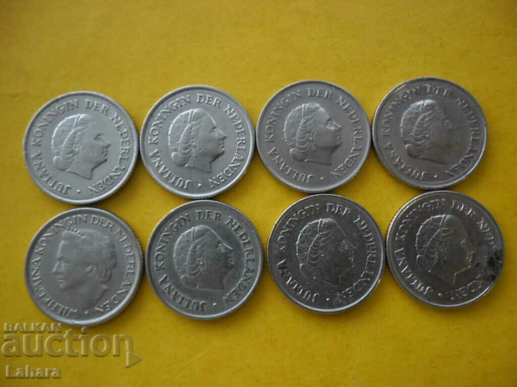 Delivery of 25 cents 1948 to 1970 Netherlands Delivery of 25 cents 1948 to 1970 Netherlands