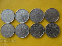 25 σεντς 1948 έως 1970 Ολλανδία