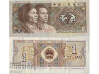 Китай 1 джао 1980 година банкнота #5284