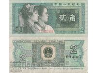 Китай 2 джао 1980 година банкнота #5288