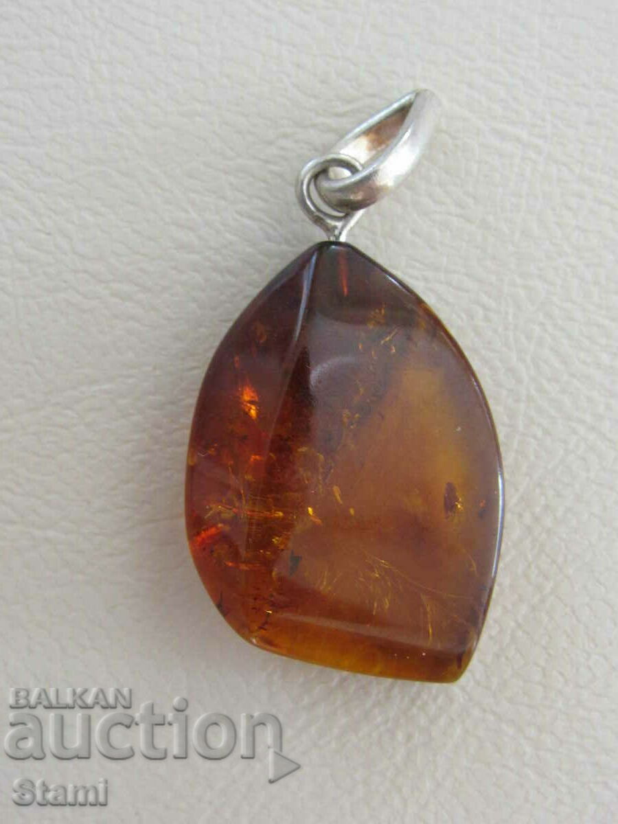 Necklace - pendant first-class Baltic amber