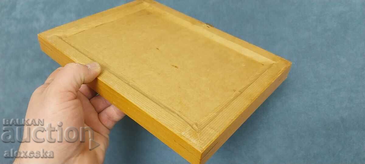 Auction  Old painting - Intarsia