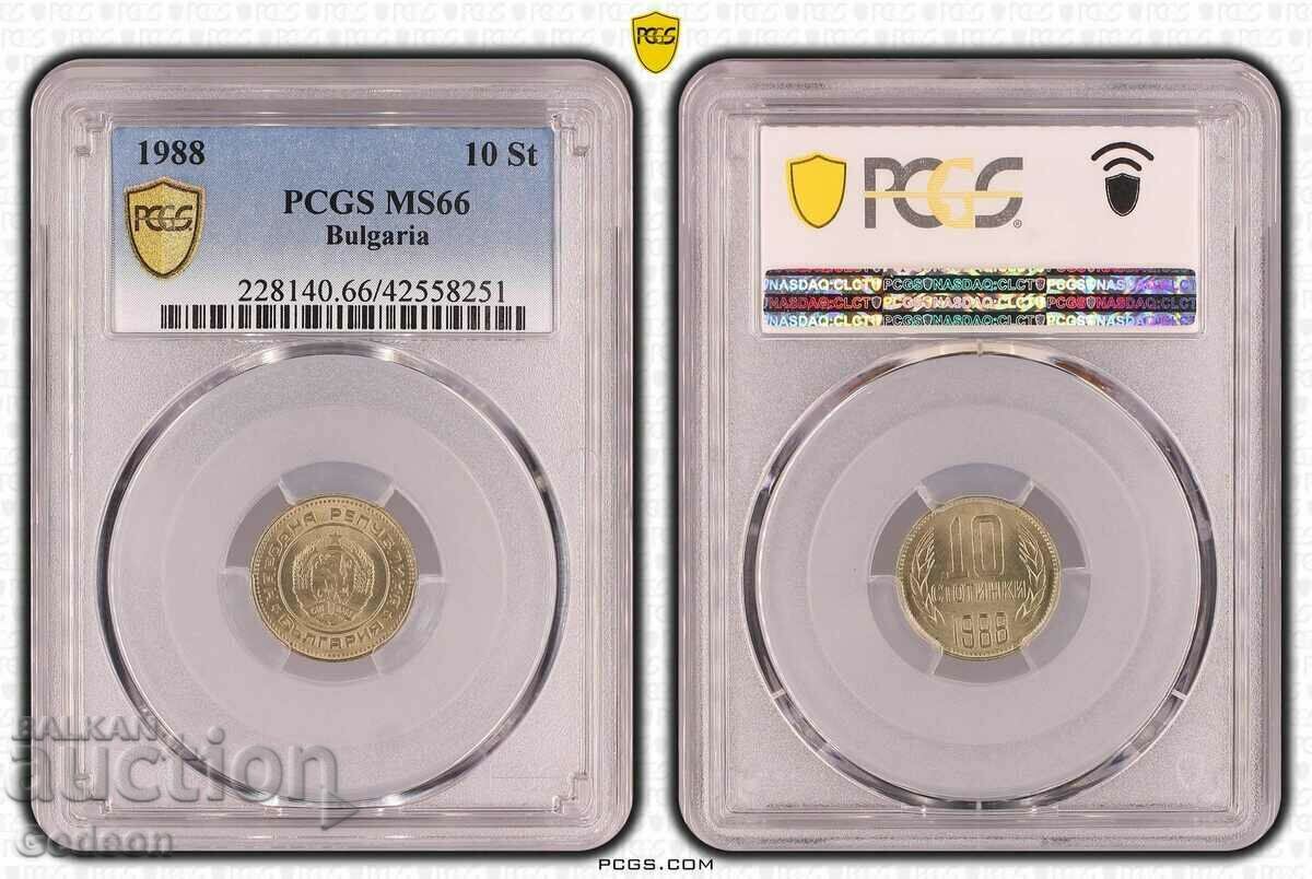 10 cents 1988 PCGS MS66 10 cents 1988 PCGS MS66