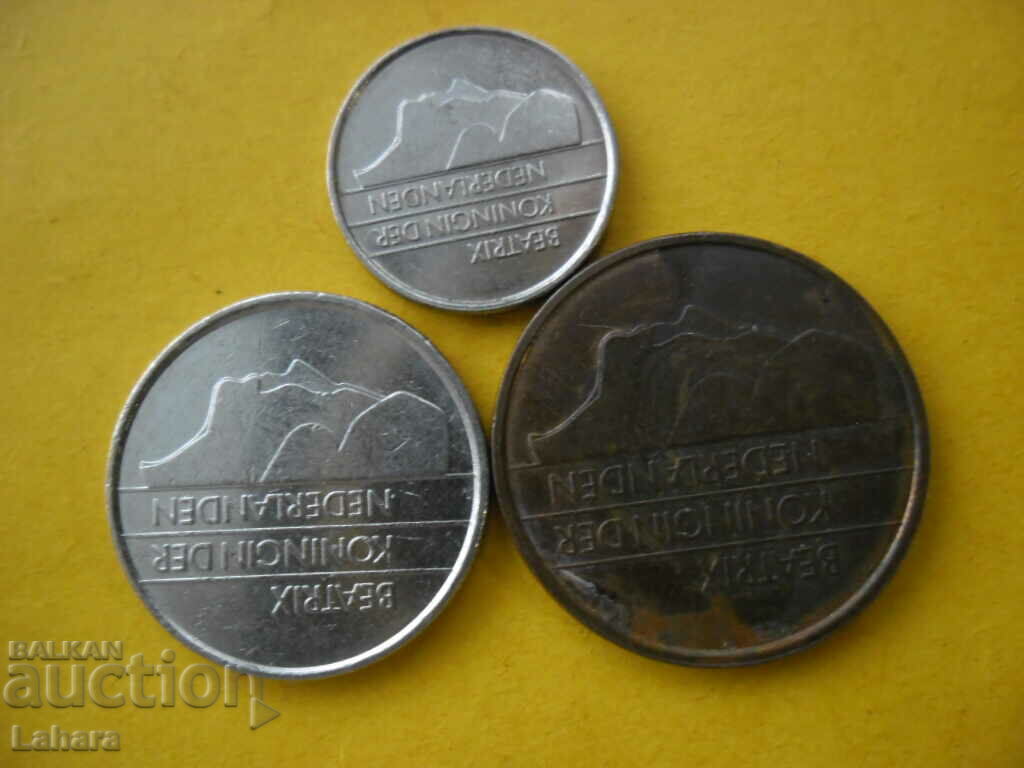 5, 10 and 25 cents 1983. Netherlands with price 1.00 BGN | € 0.51