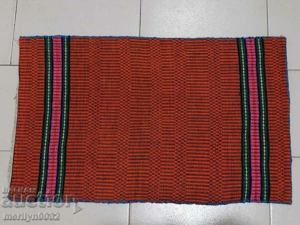 Handwoven minder knit cushion cover