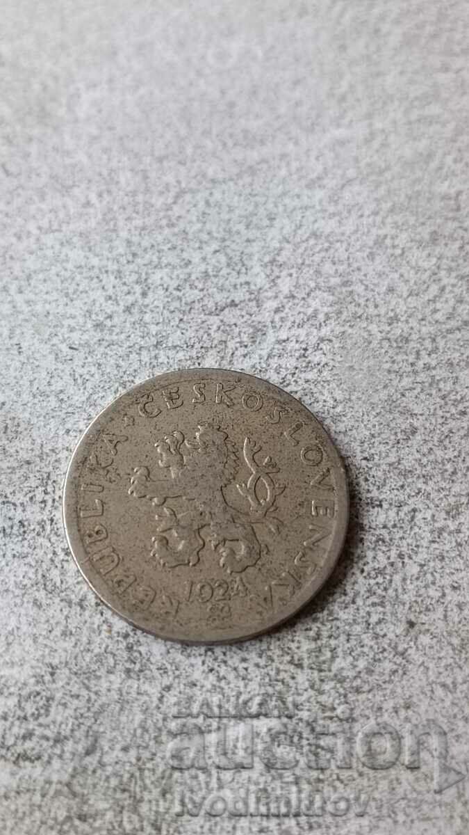 Czechoslovakia 20 Haler 1924 with price 0.85 BGN | € 0.43 Czechoslovakia 20 Haler 1924 with price 0.85 BGN | € 0.43