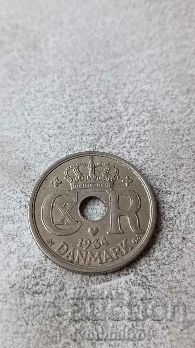 Denmark 25 Jore 1934 with price 1.85 BGN | € 0.95 Denmark 25 Jore 1934 with price 1.85 BGN | € 0.95