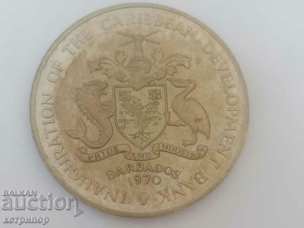 4 долара 1970 г. Барбадос FAO никел с цена € 38.00 | 74.32 лв.