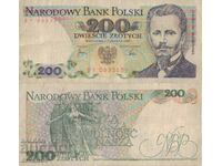 Bancnota Polonia 200 zloți 1982 #5307