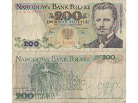 Bancnota Polonia 200 zloți 1982 #5308