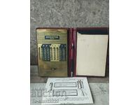 Calculator, Old mechanical calculator