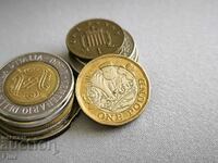 Монета - Великобритания - 1 паунд | 2018г.