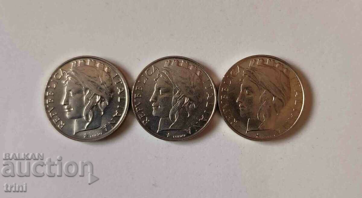 Italy lot 50 lira 1996, 1998 and 1999 year a7 with price 6.00 BGN | € 3.07 Italy lot 50 lira 1996, 1998 and 1999 year a7 with price 6.00 BGN | € 3.07