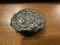 OLD SILVER WROUGHT RENAISSANCE SNUFF BOX