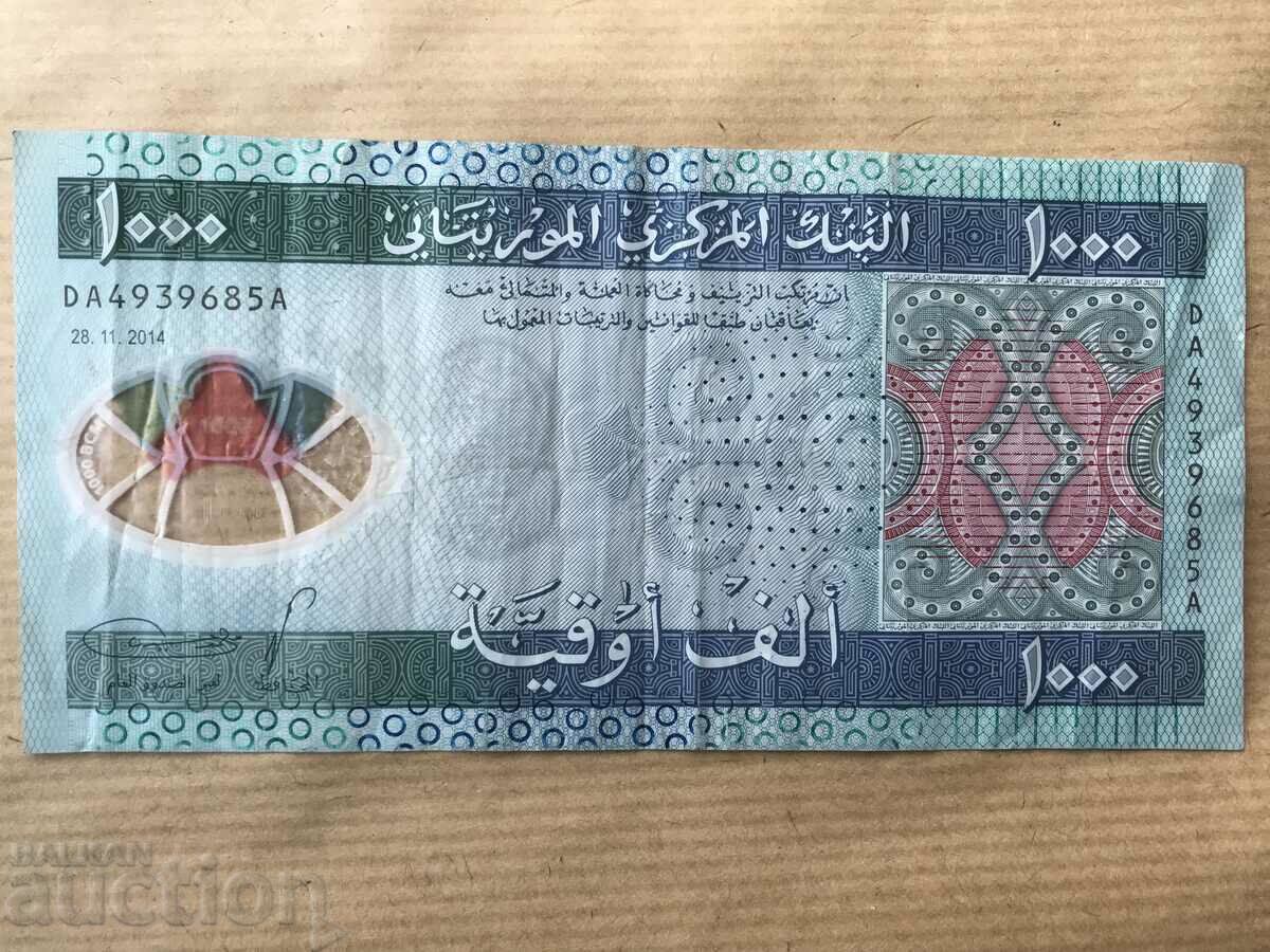 Mauritania 1000 bushels 2014 polymer with price 43.00 BGN | € 21.99 Mauritania 1000 bushels 2014 polymer with price 43.00 BGN | € 21.99