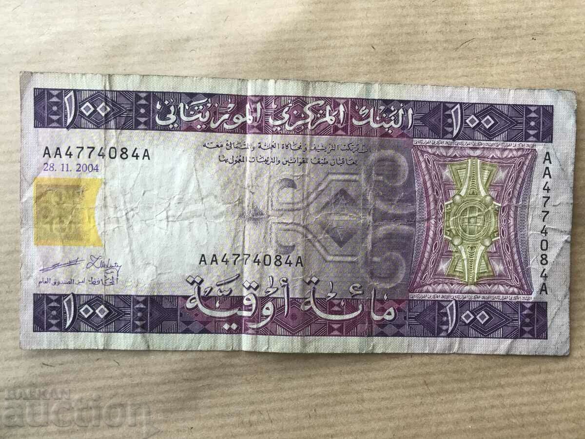 Mauritania 100 Ouguia 2004 with price 19.00 BGN | € 9.71 Mauritania 100 Ouguia 2004 with price 19.00 BGN | € 9.71