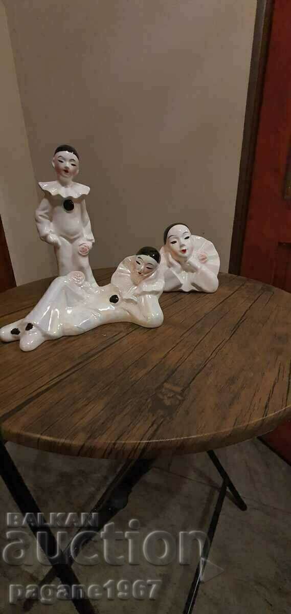 Porcelain Harlequins - 5 Porcelain Harlequins - 5