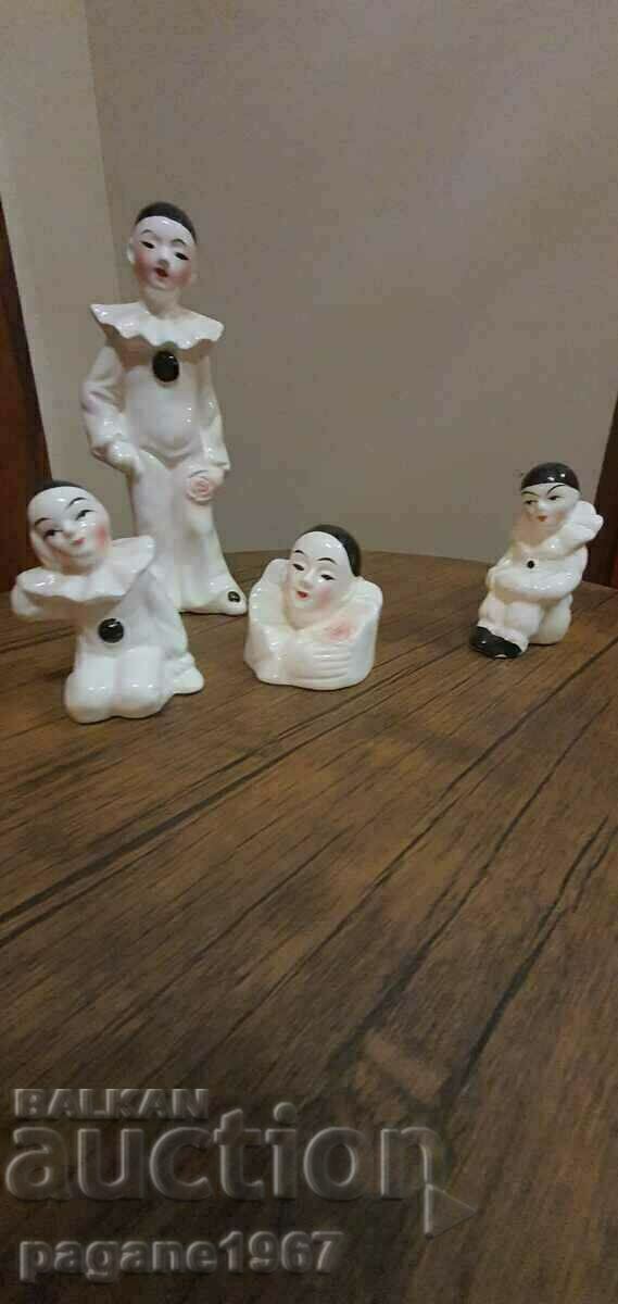 Porcelain Harlequins Porcelain Harlequins