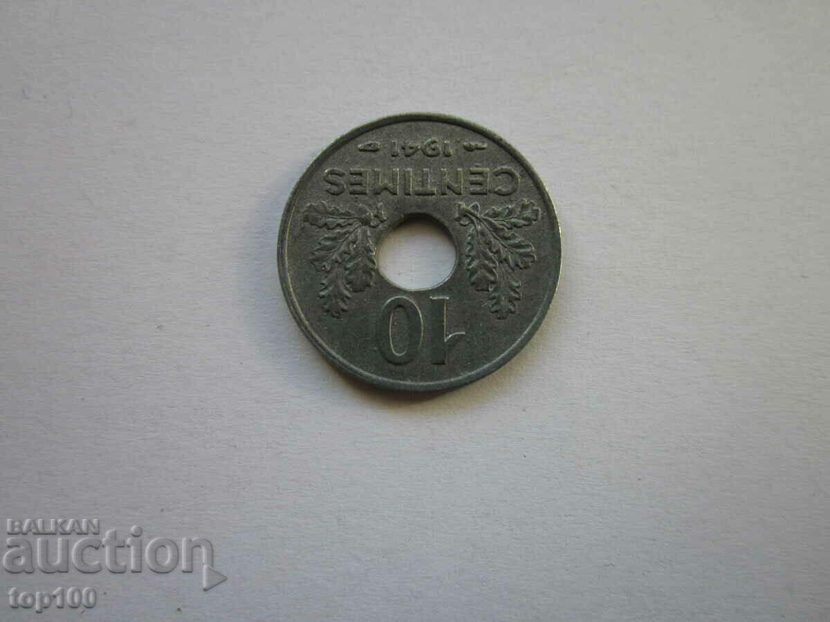 Auction 10 CENTIMES FRANCE 1941 AUNC MINT BZC !!! Auction 10 CENTIMES FRANCE 1941 AUNC MINT BZC !!!