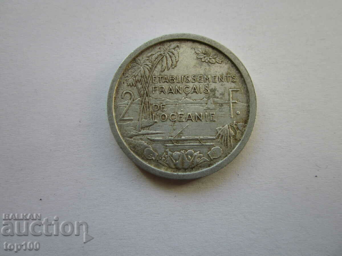 2 FRANC 1949 OCEANIA BZC !!! with price 8.00 BGN | € 4.09 2 FRANC 1949 OCEANIA BZC !!! with price 8.00 BGN | € 4.09