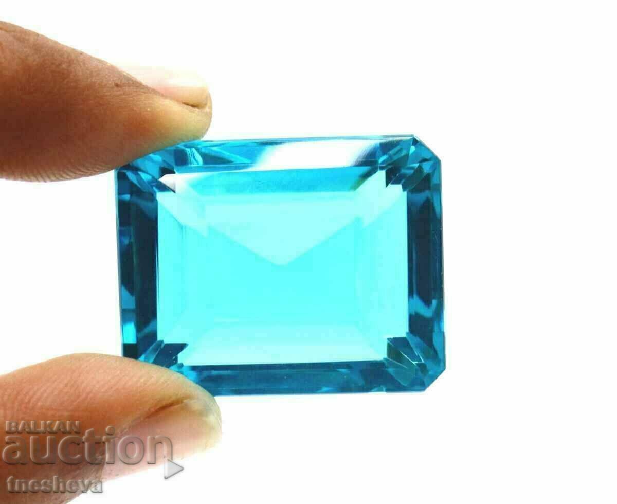 Dazzling light blue "London Blue" sapphire 4.38 ct. with price 88.00 BGN | € 44.99 Dazzling light blue "London Blue" sapphire 4.38 ct. with price 88.00 BGN | € 44.99