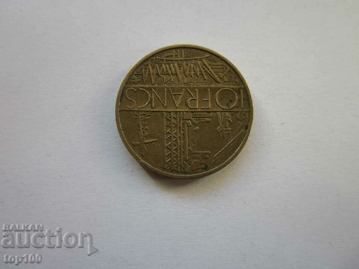 Auction 10 FRANC 1980 BZC !!! Auction 10 FRANC 1980 BZC !!!